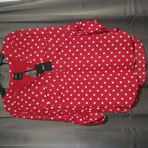 Torrid Minnie Mouse blouse